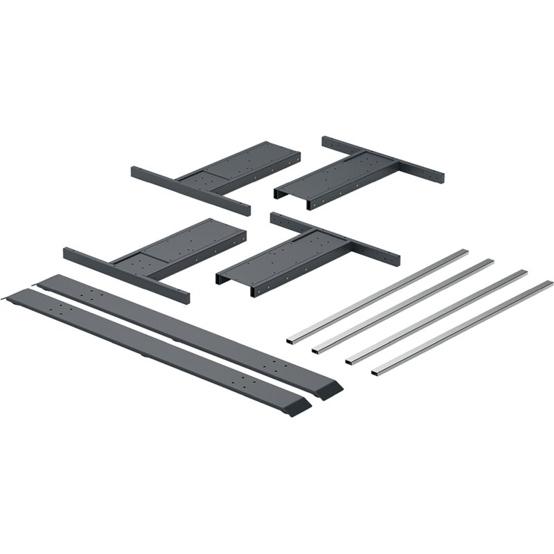 LegaDrive Systems Gestell-Modul Bench, graphitgrau