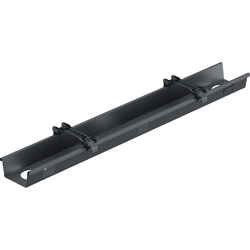 Hettich Kabelwanne Click schwarz