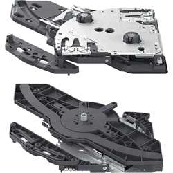 Hettich FurnSpin S Rechts Silent System Set