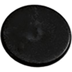 Hettich Verbindungsbeschlag-Abdeckkappe,                                  Ø 15mm,                                  79490,                                  schwarz