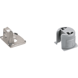 Hettich MB-Tablarverbinder,                              Bohr Ø18mm,                              Bohrt.15mm,                              Toolex VB 54/19,                              73619,                              vern.,                              grau