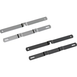 Hettich Stabilisator für Rahmenfronten Dispensa Junior Slim, 300 mm, silber