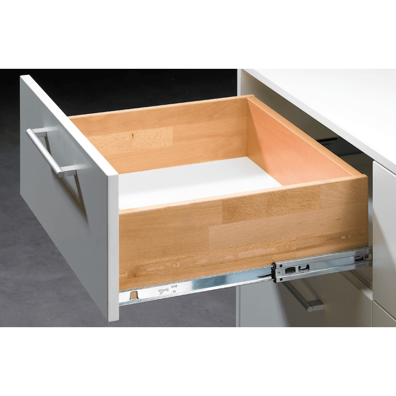 MB-Kugelauszug, KA 4932 AM, 9080296, für Holzschubkasten, 600mm, Stahl