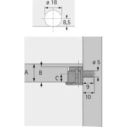 Bodenträger Alfa Stop