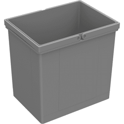 Hettich Abfallsystem-Eimer,                                                             17l,                                                             ArciTech / InnoTech Pull 9132380,                                                             Kunststoff grau