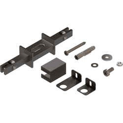 Hettich Set Wand-/Bodenbefestigung Cadro mit Spange