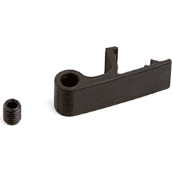 Hettich Cadro Vitrine Clip-Glasbodenträger 1-seitig schwarz