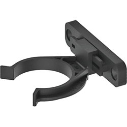Hettich MB-Frontblendenhalter, Korrekt 61855, für Frontblenden, schwarz