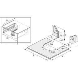 Metallumrandung ArciTech, Stahl