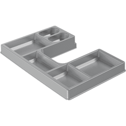 Schubkasteninnenorganisation OrgaTray 510, Kunststoff
