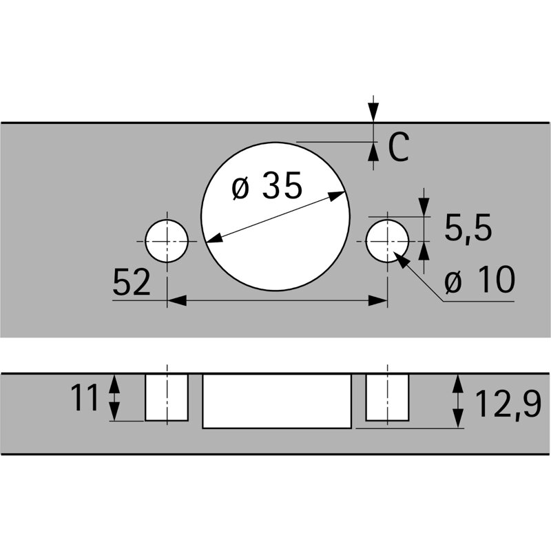 Hettich Sensys 110°-Scharnier mit integrierter Dämpfung (Sensys 8645i)  online kaufen