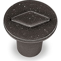 Hettich MB-Knopf, Barcino, 9206131, Ø 30mm, H 25mm, Zink, schwarz matt