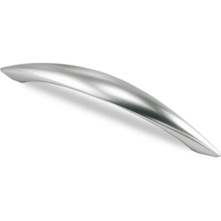 Hettich Griff Carvo, Bohrabst. 128 mm, Edelstahl Optik gebürstet