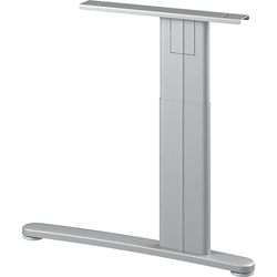 Hettich Tischgestell-Grundfuß, C, 590-790mm, CHANGE BASIC CF HV, 9133014, aluminiumoptik