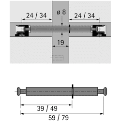Doppeldübel DU 880 / DU 853