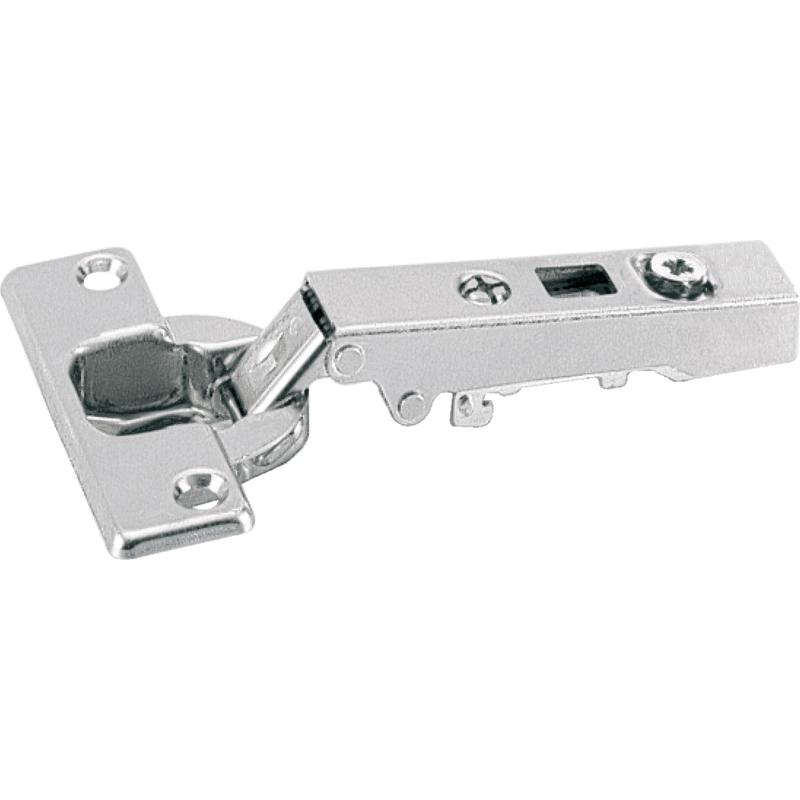 Intermat Dicktürscharnier, Türdicke bis 32 mm (Intermat 9936), vorliegend, Öffnungswinkel 95°, Bohrbild TH 52 x 5,5 mm, zum Einpressen (ø 10 x 11)