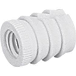 Hettich MB-Kunststoffmuffe,                M6,                L13mm,                Nr.100,                79540,                Kunststoff,                weiß