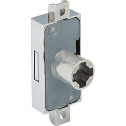Hettich Zylinderkastenschloss, Prestige 2000, 9133916, 15, Metall, vernickelt