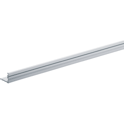 Hettich MB-Führungsprofil, für Falttürsysteme, 2000mm, WingLine77, 72919, silber, elox.