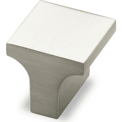 Hettich MB-Knopf, Emo, 1170173, B 25mm, L 25mm, H 23mm, Zink, edelstahloptik