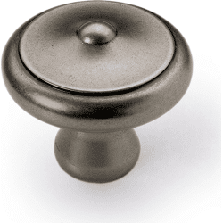 Hettich MB-Knopf, Fossa, 9112646, Ø 40mm, H 35, 5mm, Zink, zinnoptik