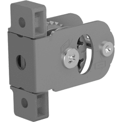 Schubkasten-Frontbefestigung, für Zargen, ArciTech, 9123011, grau pulverbeschichtet