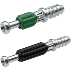 Hettich MB-Einschraubdübel,  Bohr Ø 5mm,  Spannmaß 30mm,  Twister DU 320,  48038,  verzinkt