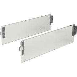 Hettich Schubkasten-Designelement, ArciTech, 9122997, NL550mm, Glas silber klar