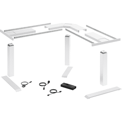Elektro-Tischgestell-Set LegaDrive, Stahl, Aluminium