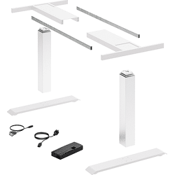 Hettich Elektro-Tischgestell,           1200x2000mm,           LegaDrive Basic,           9193253,           verkehrsweiß