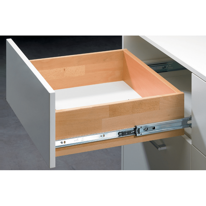 Kugelauszug KA 4532, Push to open, Stahl