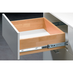 Kugelauszug KA 4532, Push to open, Stahl