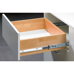 Kugelauszug KA 4532, Push to open, Stahl