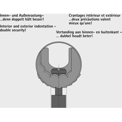 MB-Exzenter-Verbindungsbeschlag,                            Bohr Ø 25x12mm,                            Rastex 25,                            13116