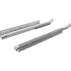 Hettich Unterflur-Vollauszug, Quadro V6,9135987, Push-to-open, 350mm, links und rechts