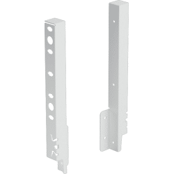 Hettich Schubkasten-Rückwandverbinder, links/rechts, ArciTech, 9149283, Stahl weiß