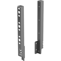 Hettich Schubkasten-Rückwandverbinder, links/rechts, ArciTech, 9150507, Stahl anthrazit