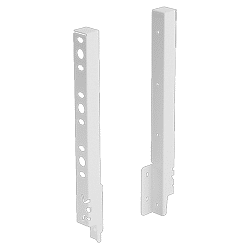 Hettich Schubkasten-Rückwandverbinder, links/rechts, ArciTech, 9149284, Stahl weiß