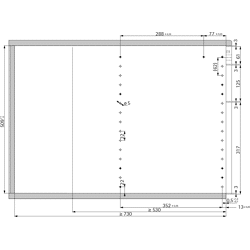 Konstruktionszeichnung KA 270 / Quadro 12 / Duplex 45