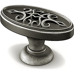 Hettich Knopf Sertao, Zink