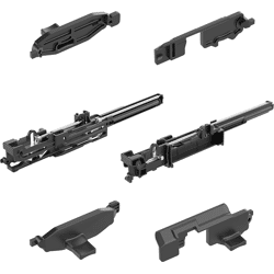 Hettich Selbsteinzugsgehäuse Quadro Duplex, mit Dämpfung Silent System 40 für Hängeregis