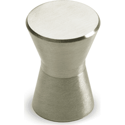 Hettich MB-Knopf, Sion, 9113564, Ø 16mm, H 23mm, Edelstahl, edelstahl gebürstet