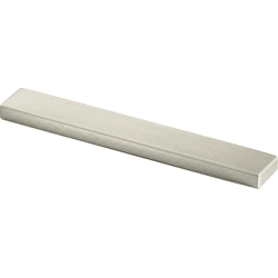 Hettich Griffleiste Stabia, Bohrabst. 128mm, L 140mm, Edelstahl Optik gebürstet