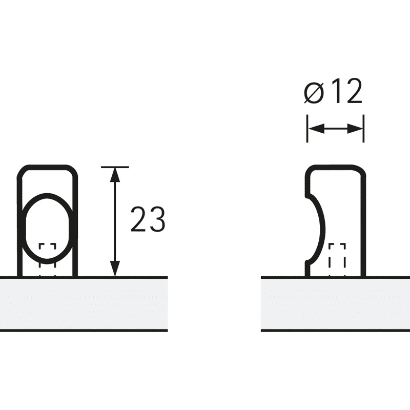 Knopf Almus, Zink