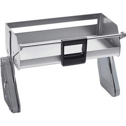 Hettich iMove Single 1-etagig, 865 mm, silber