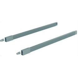 Hettich Schubkasten-Längsreling-Set, ArciTech, 9150515, NL400mm, links und rechts, anthrazit