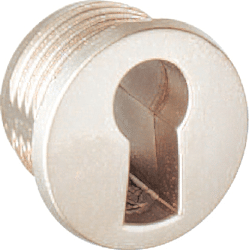 Hettich MB-Schlüsselbuchse, rund, Typ 2175 44560, Ø 22mm, T 14, 3mm, vernickelt