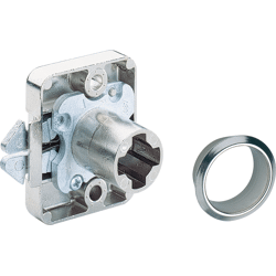 Hettich Zylinderrolljalousiefallenschloss, D 20mm, Zyl.Ø 18mm, Prestige 2000 46481
