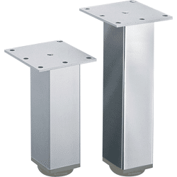 Hettich Möbelfuß Lano SQ, Aluminium