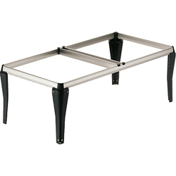 Hettich STAschubk.-Hängerahmen, steckbar, Systema Top 2000 9039921, Stahl, schwarz vern.